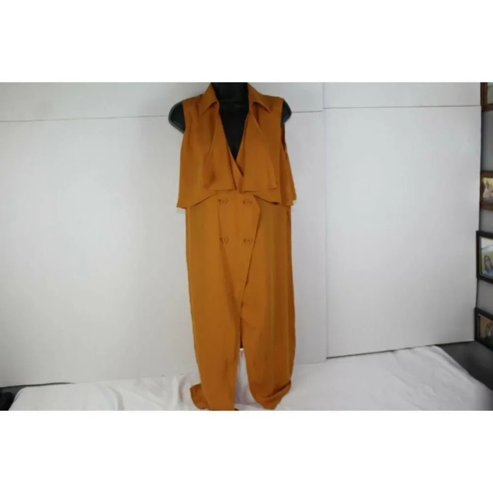 ladies LEITH Gold Dress size S